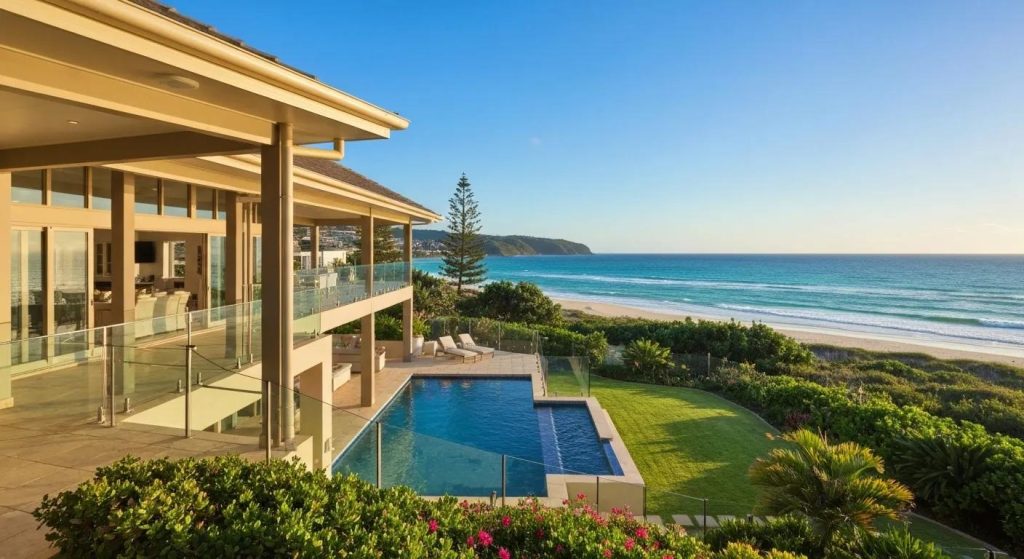 Stunning Gold Coast beachfront property, the epitome of a dream home