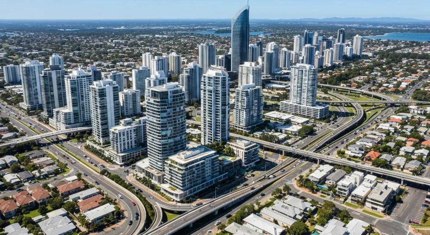 Gold Coast urban development scene highlighting market trends and growth opportunities