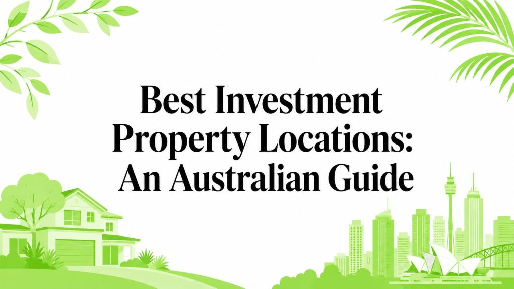 Best Investment Property Locations: An Australian Guide