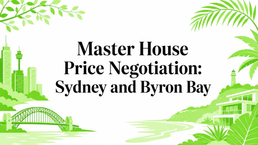 Master House Price Negotiation: Sydney and Byron Bay