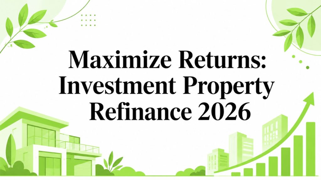 Maximize Returns: Investment Property Refinance 2026