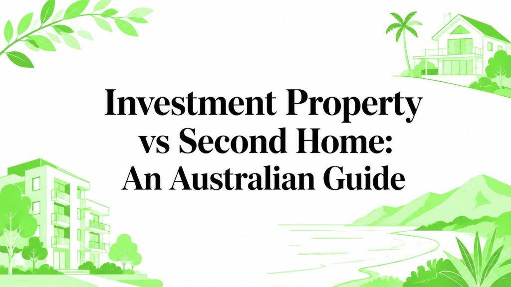 Investment Property vs Second Home: An Australian Guide