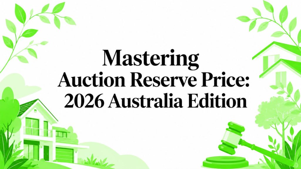 Mastering Auction Reserve Price: 2026 Australia Edition