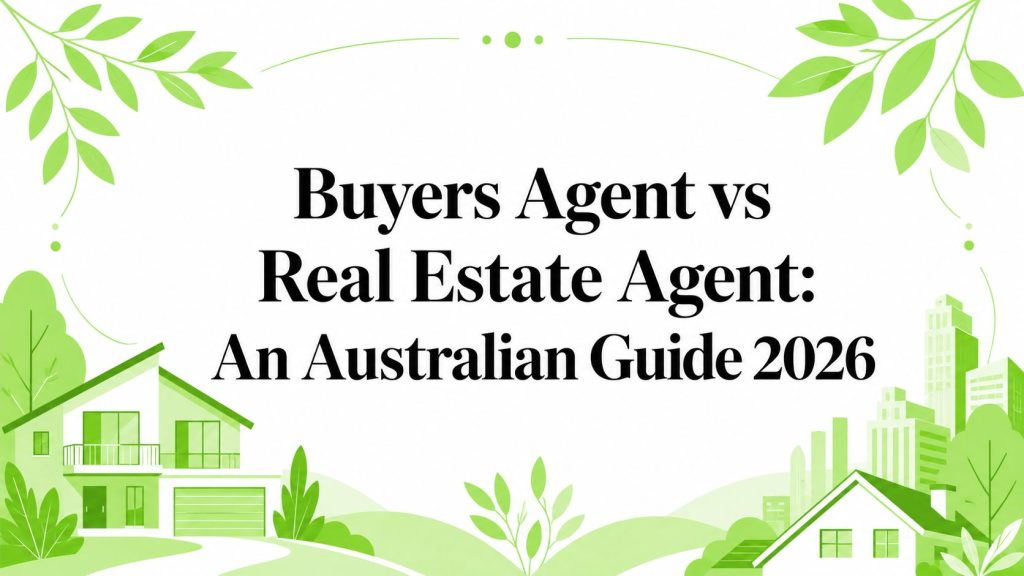 Buyers Agent vs Real Estate Agent: An Australian Guide 2026